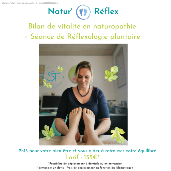 stéphanie tschann équilibre naturopathie réflexologie plantaire